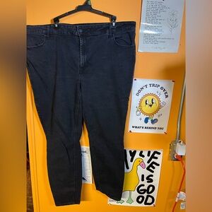 Size 22 Old Navy High Rise  Charcoal Super Skinny Jeans